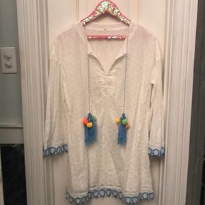 Adorable white eyelet dress